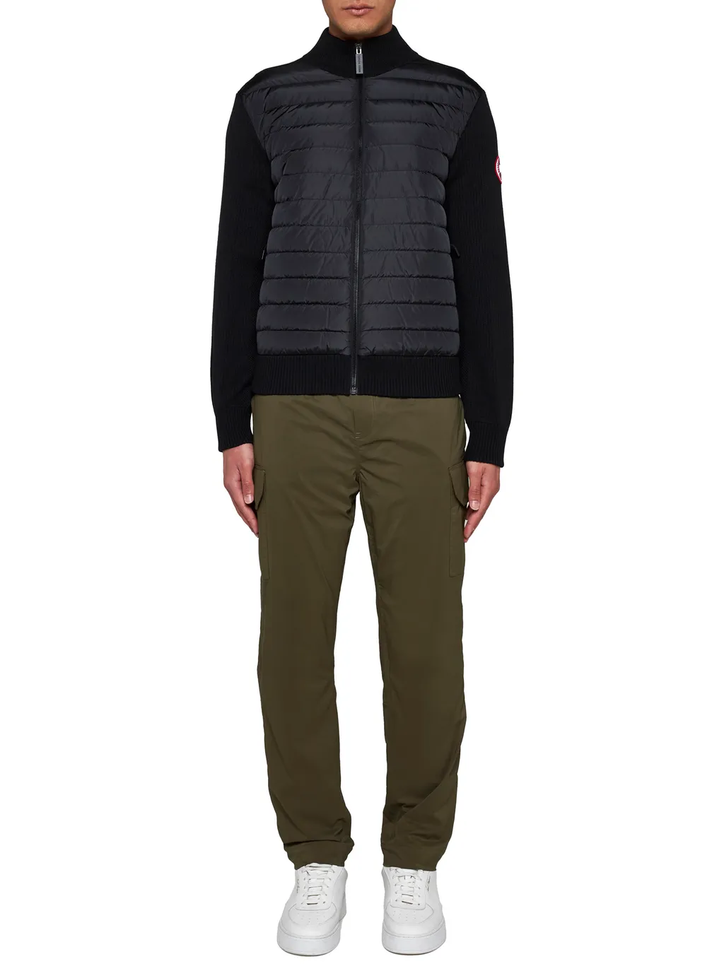 Tapered-Leg Drawstring Trousers
