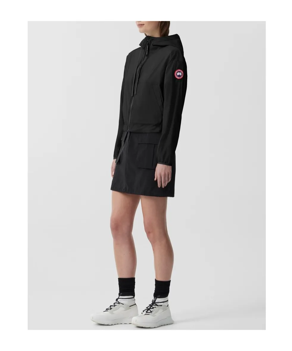 Kaslo Zip-Up Cropped Windbreaker