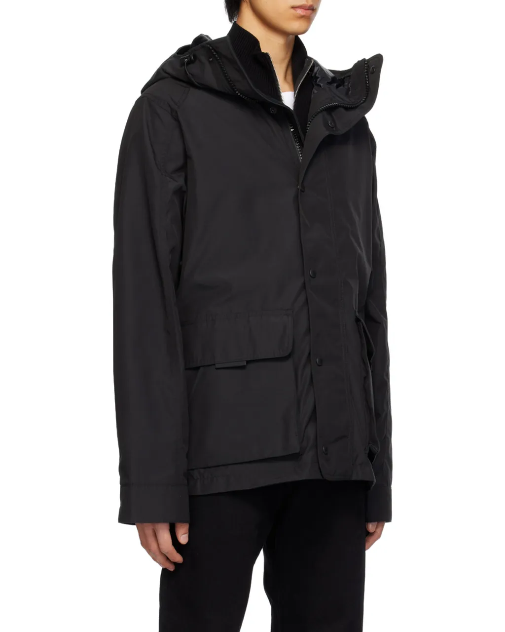 Long-Sleeved Zipper Casual Jacket