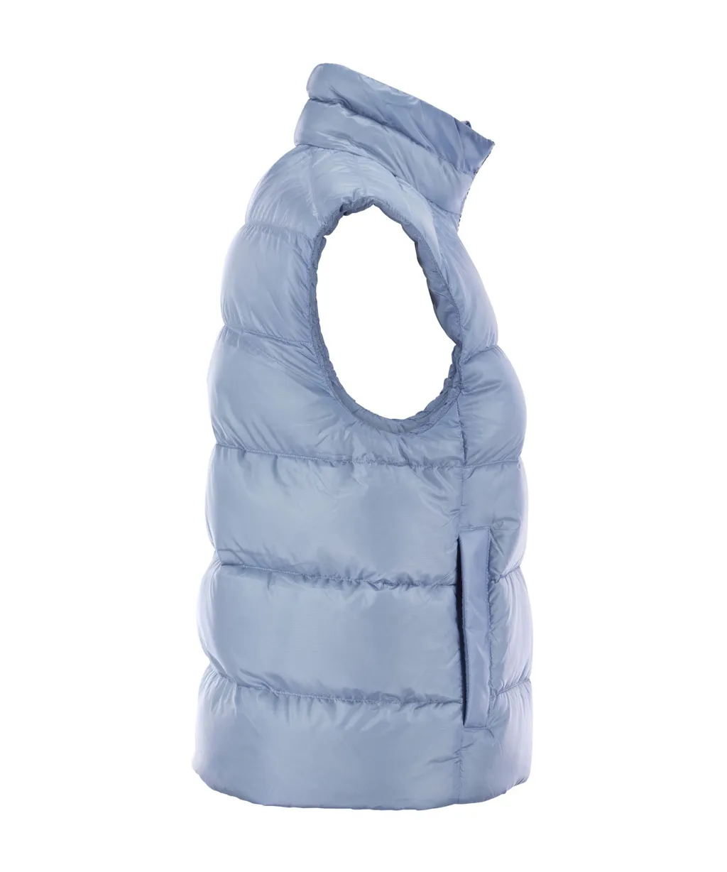 Logo Patch Zip-Up Padded Gilet