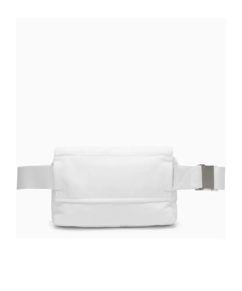 Logo-Patch Foldover Top Belt Bag