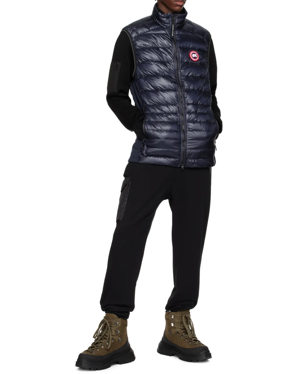 Logo-Patch Padded Gilet