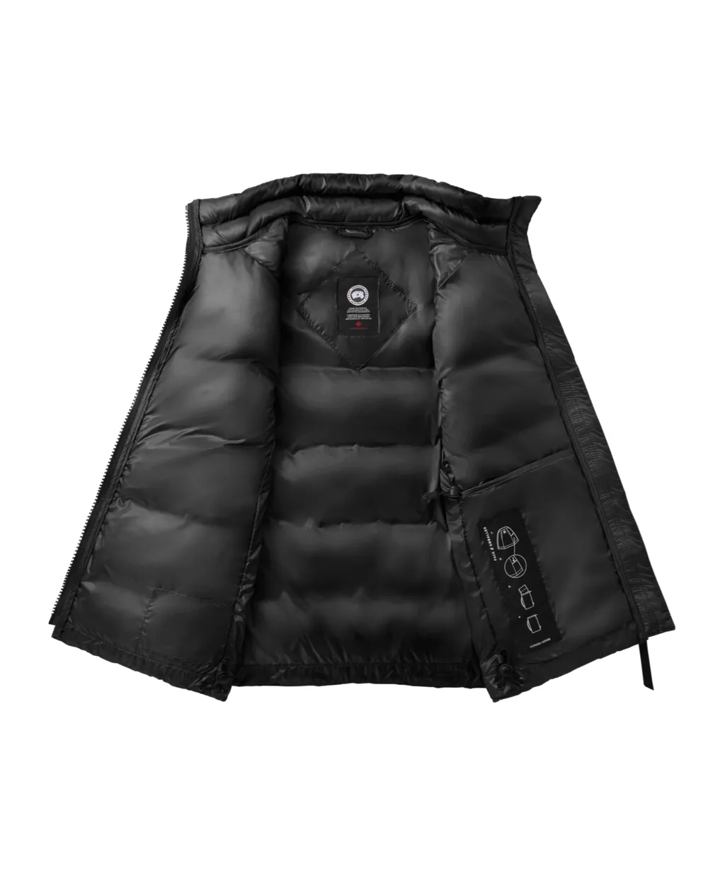 Logo Patch Zip-Up Padded Gilet