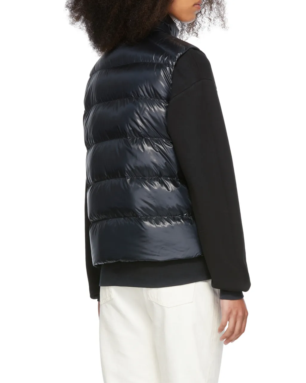 Logo Patch Zip-Up Padded Gilet