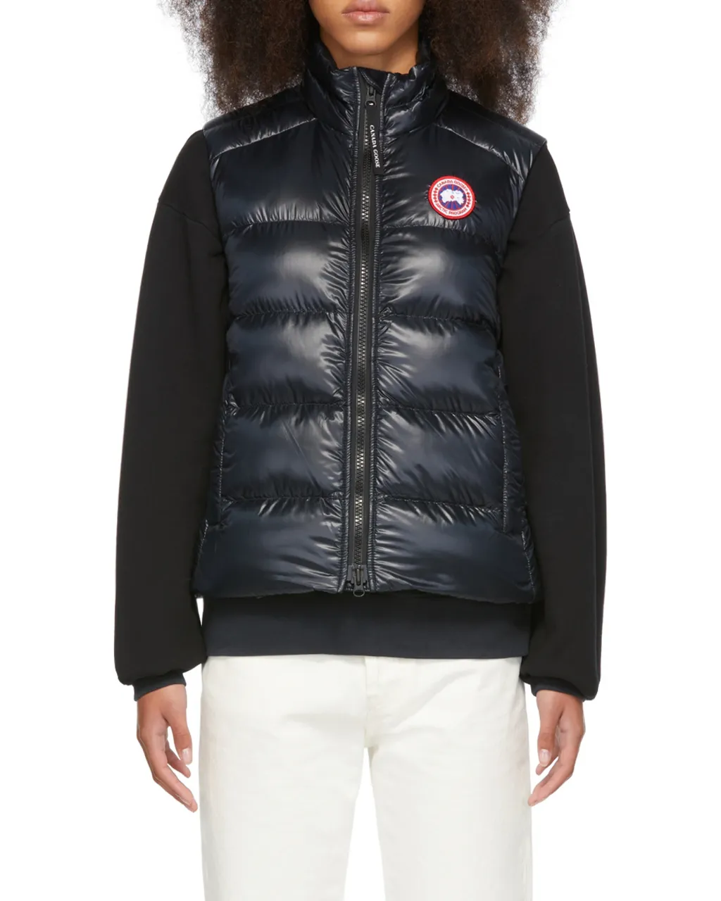 Logo Patch Zip-Up Padded Gilet