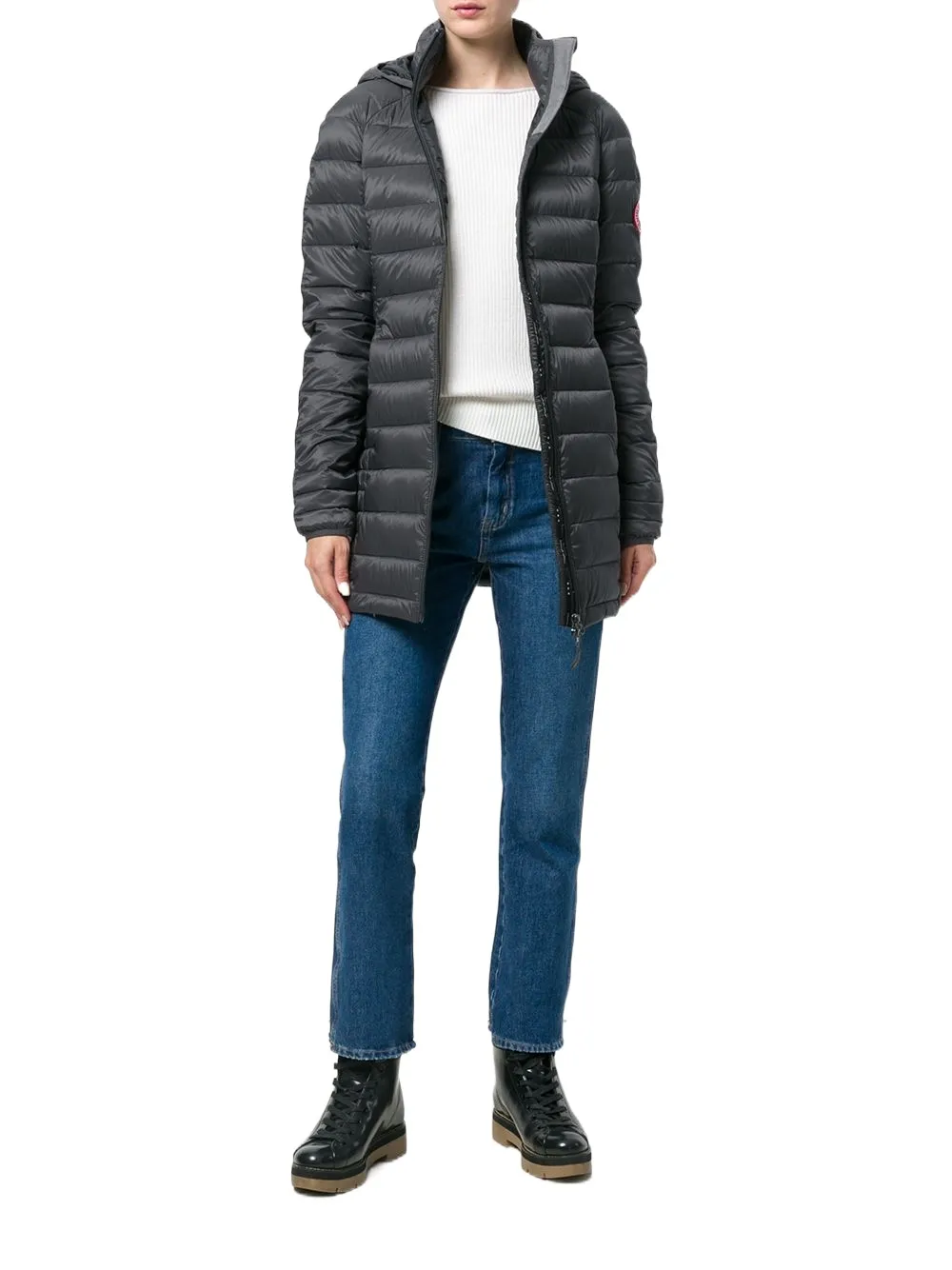 Quilted Design Down Jacket