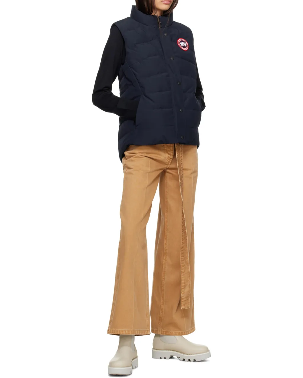 Logo-Patch Padded Gilet