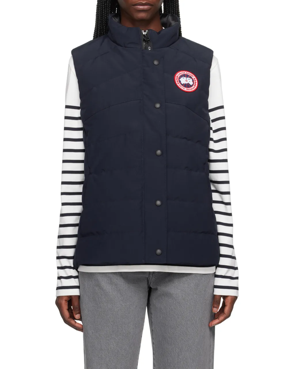 Logo-Patch Padded Gilet