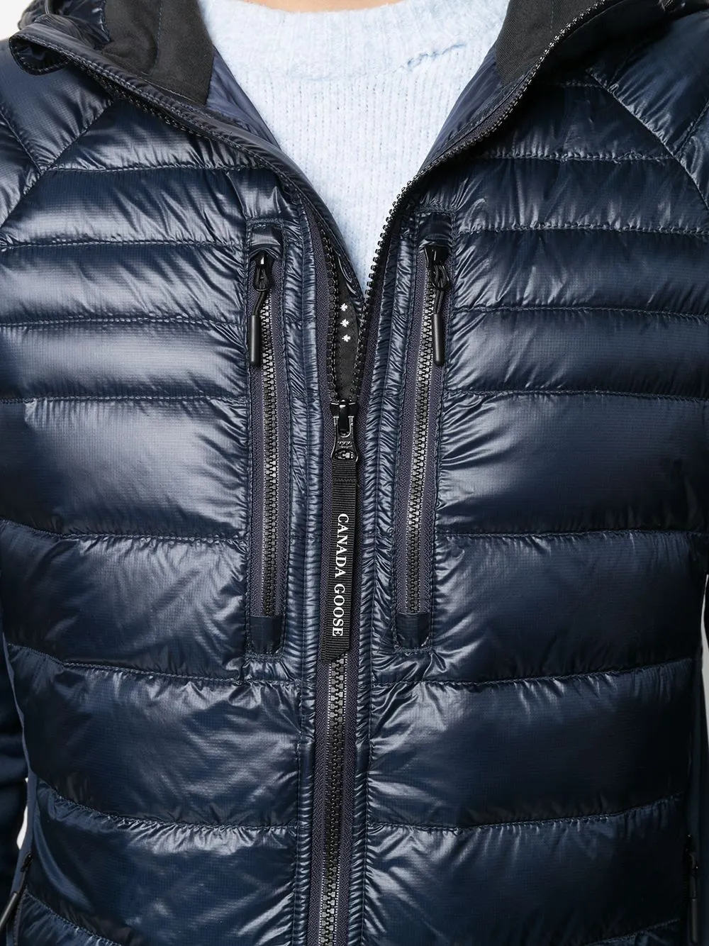 Hybridge Lite Hooded Down Jacket