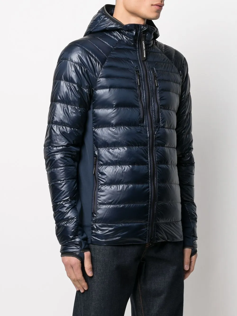 Hybridge Lite Hooded Down Jacket
