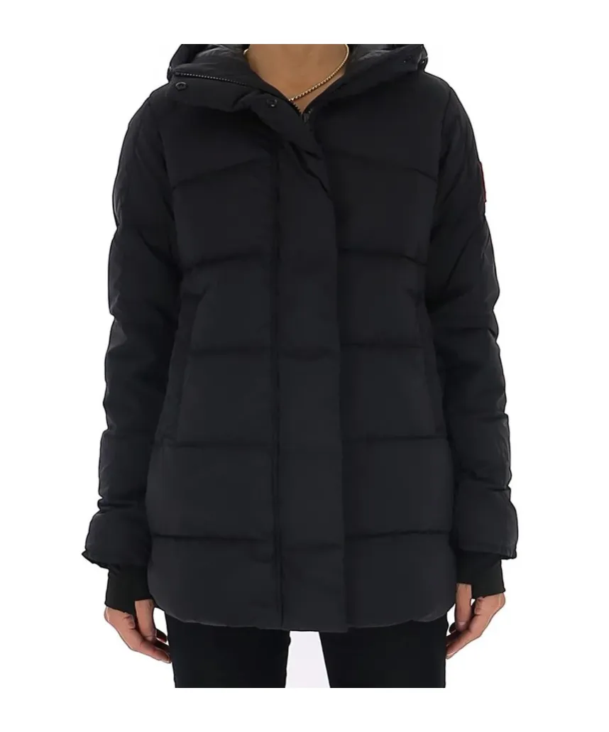 Logo Patch Quilted Jacket