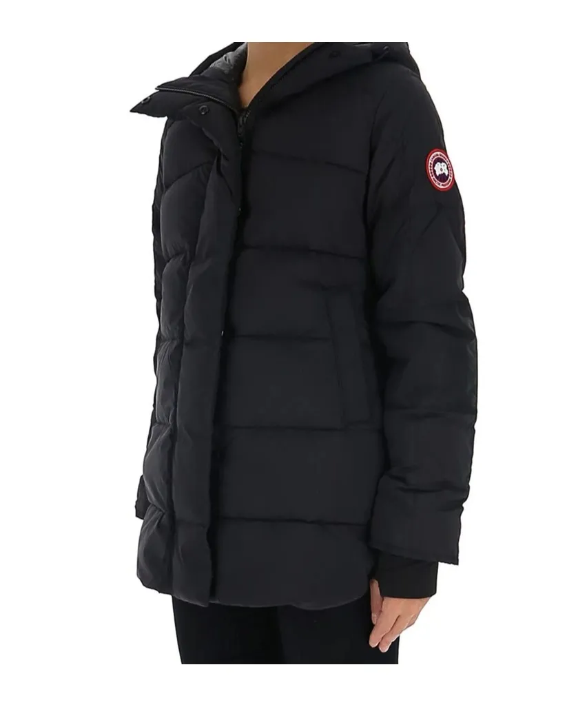 Logo Patch Quilted Jacket