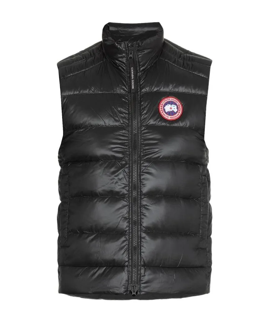 Crofton Zipped Logo Patch Down Gilet
