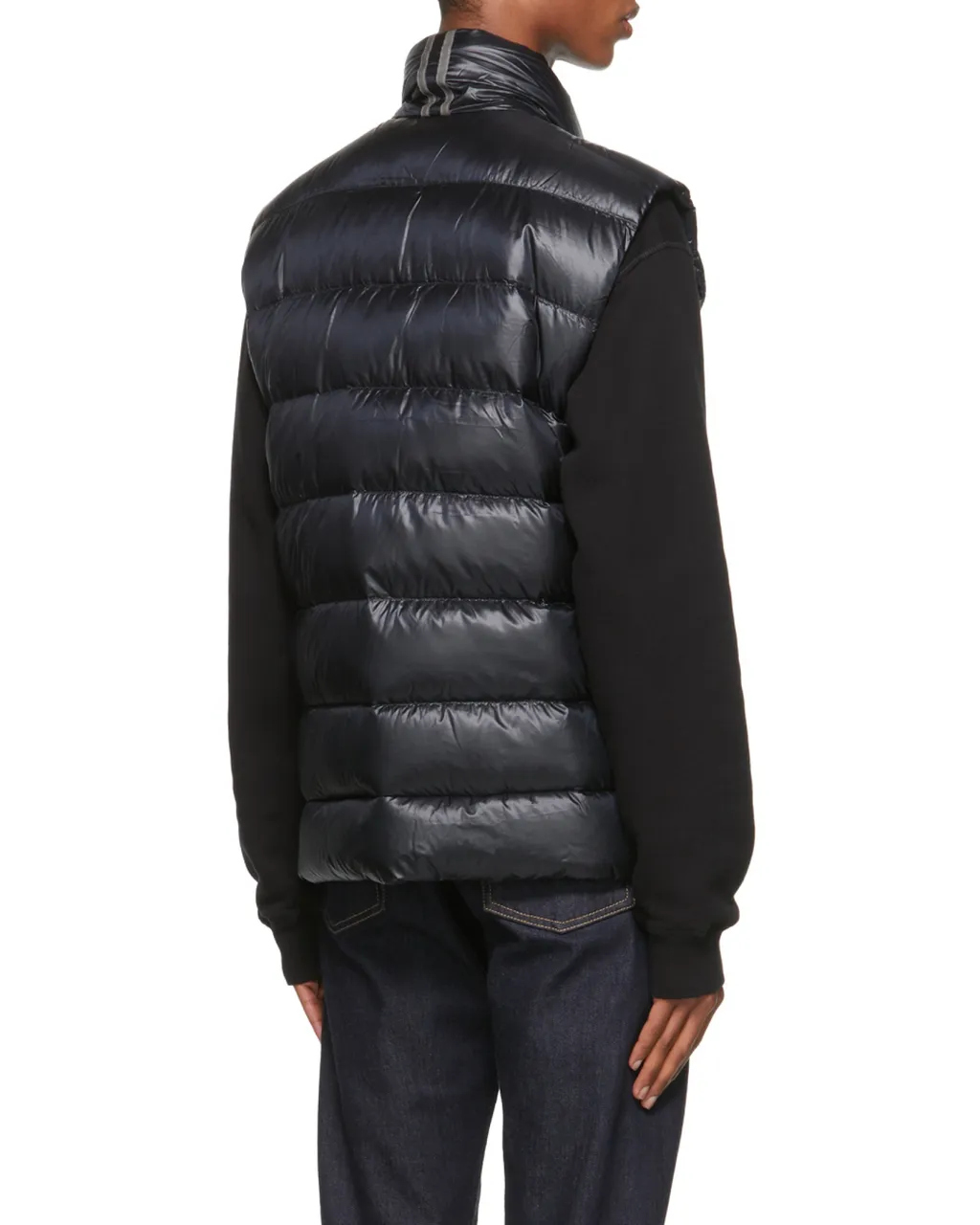 Crofton Zipped Logo Patch Down Gilet