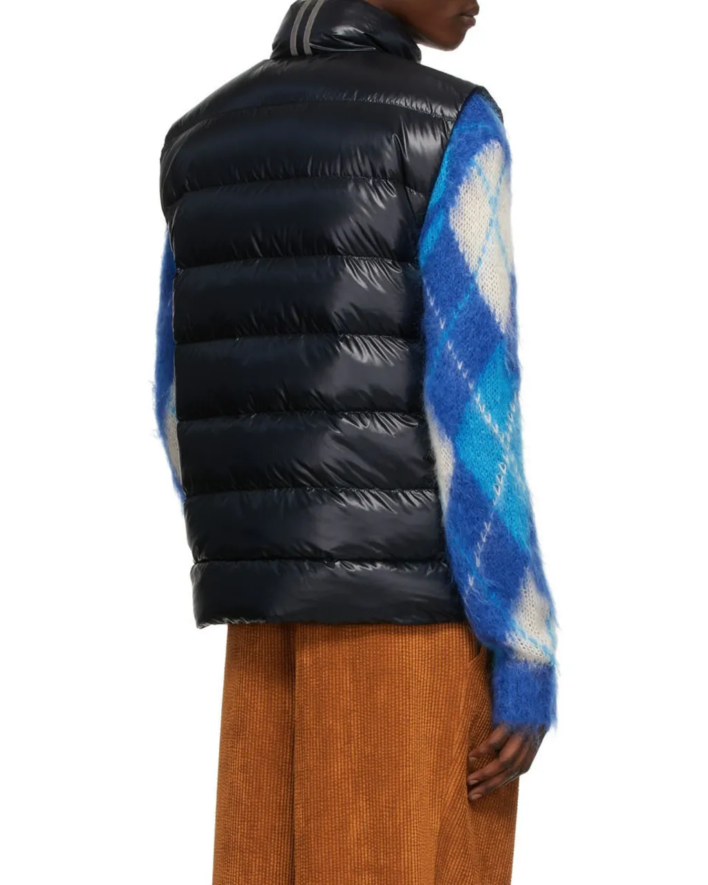 Crofton Zipped Logo Patch Down Gilet