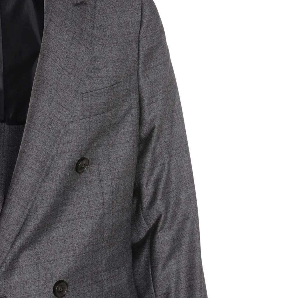 Double-Breasted Wool Blazer