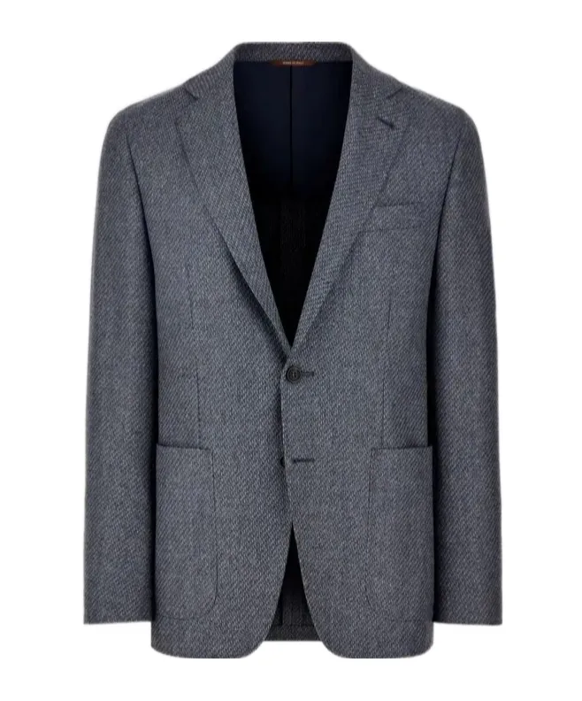 Textured Wool Blazer