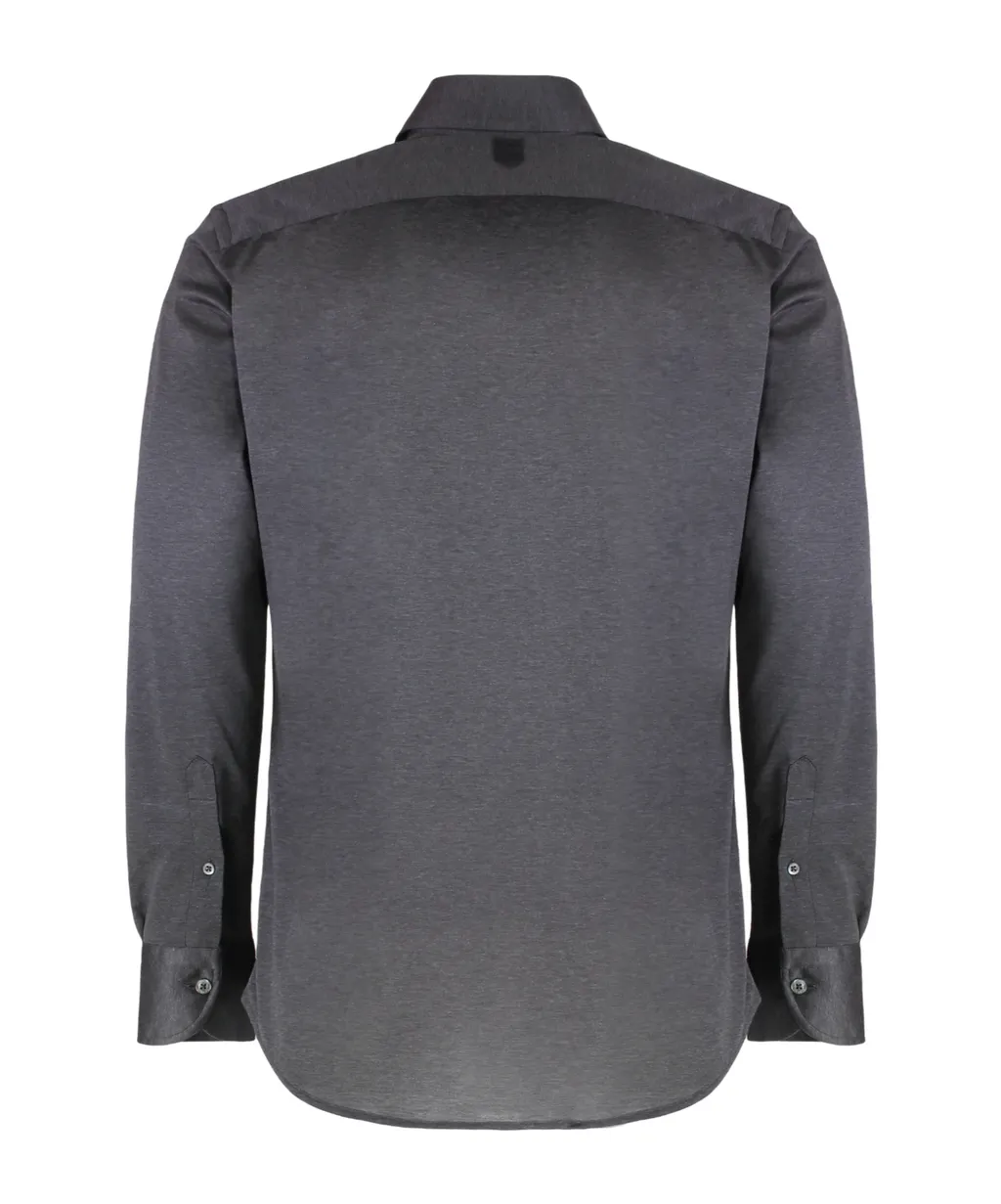 Classic Collar Long-Sleeve Shirt