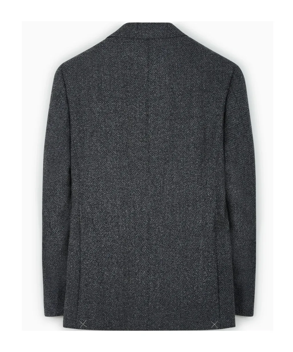Textured Two-Button Jacket
