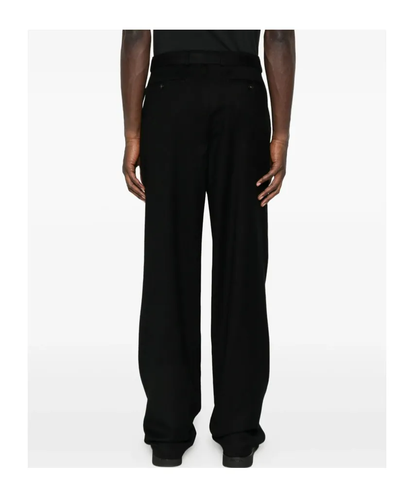Casual Pants With Belt Loops
