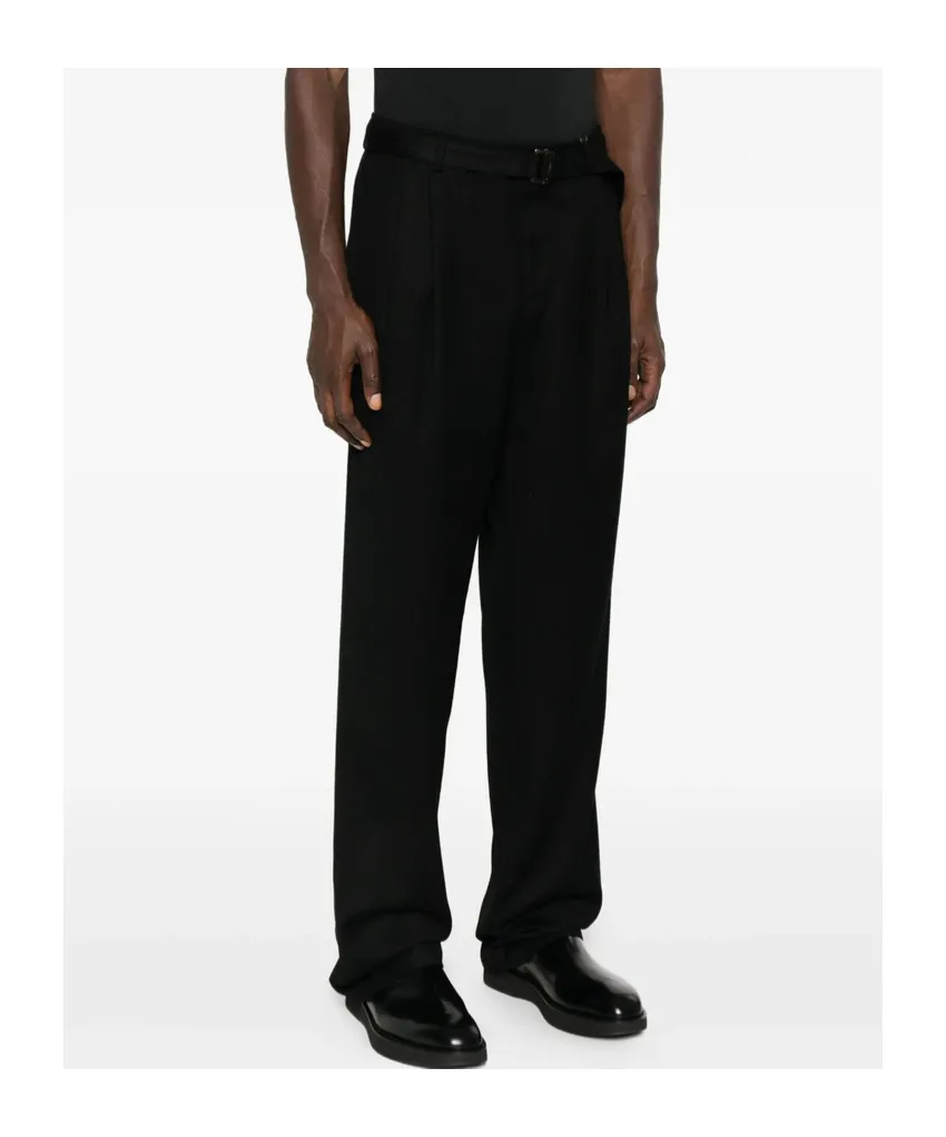 Casual Pants With Belt Loops