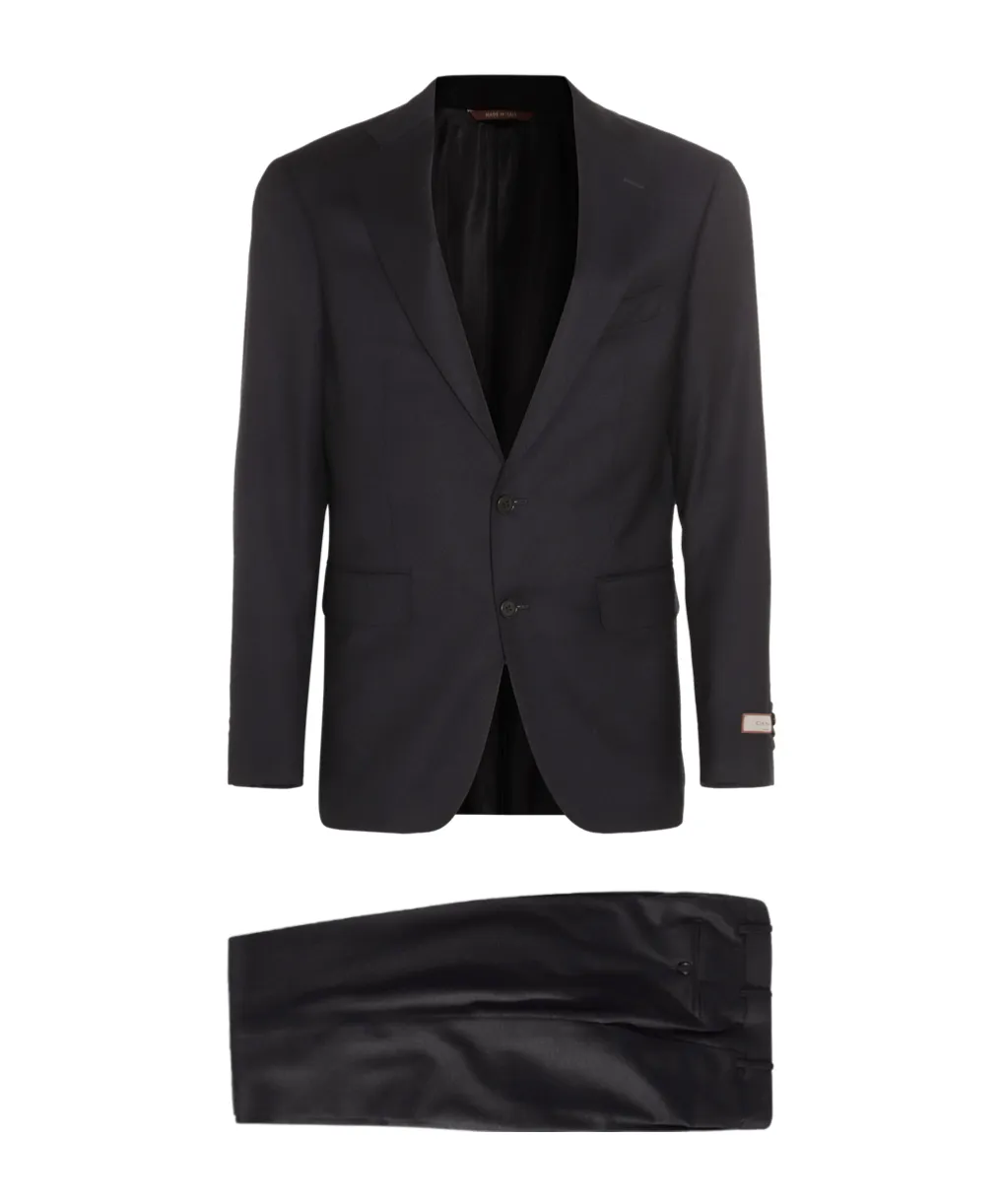 Wool Single-Breasted Suit