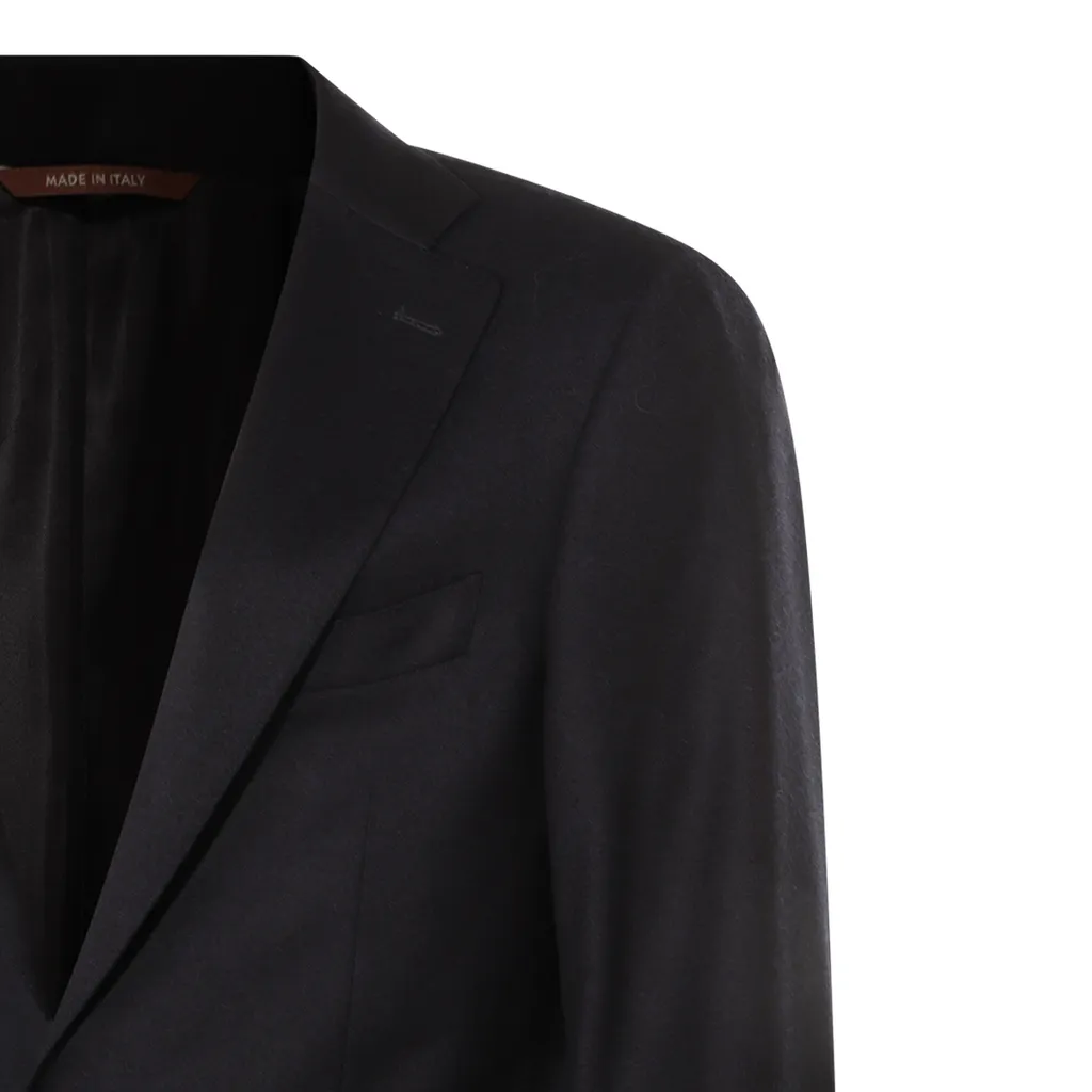 Wool Single-Breasted Suit