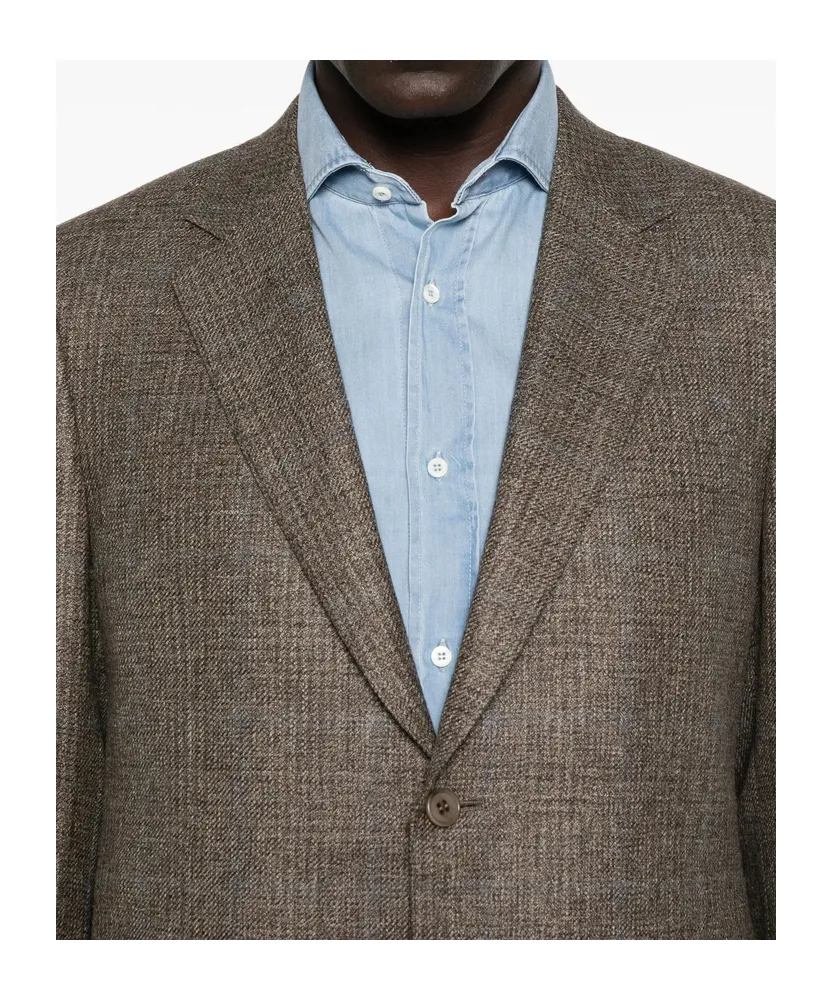 Long-Sleeved Suit Jacket