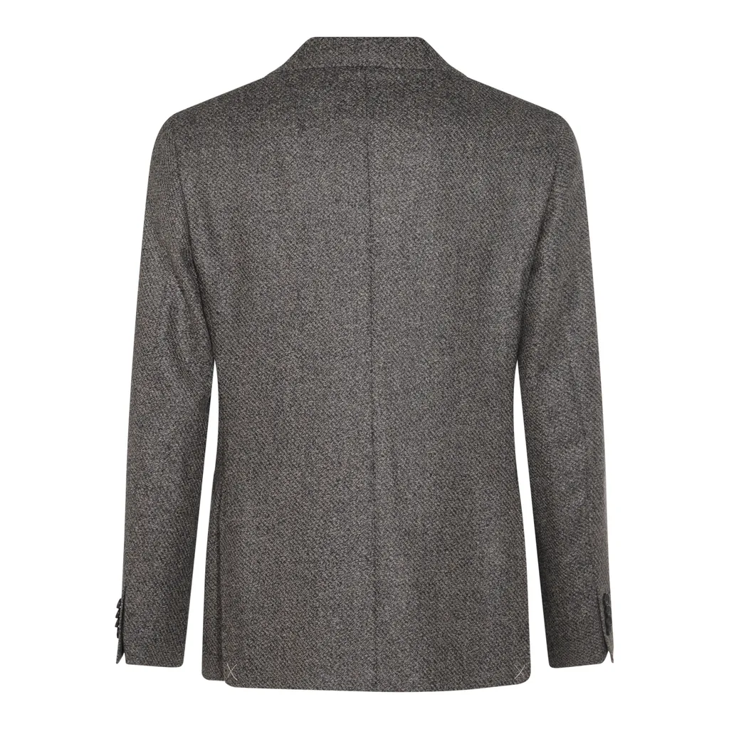 Two-Button Single-Breasted Blazer