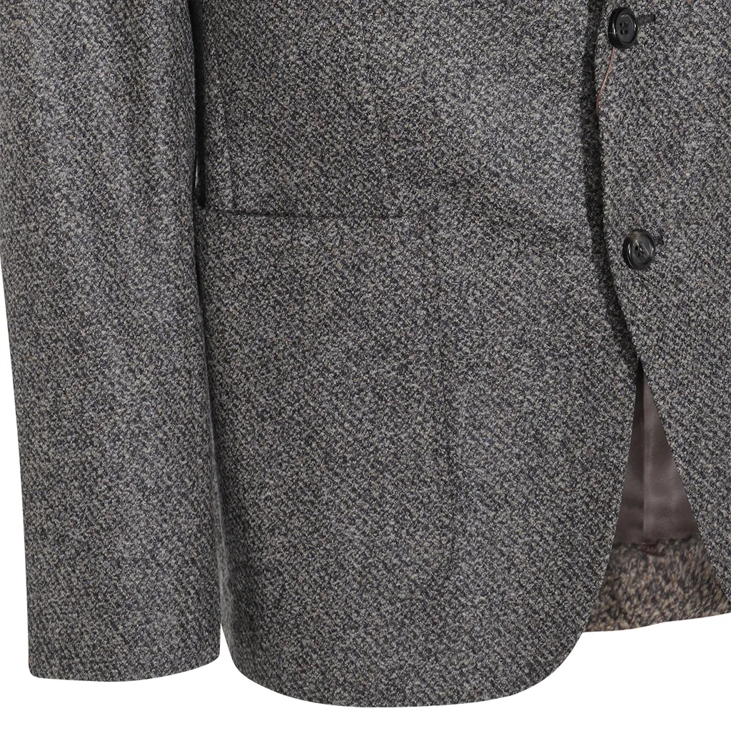 Two-Button Single-Breasted Blazer