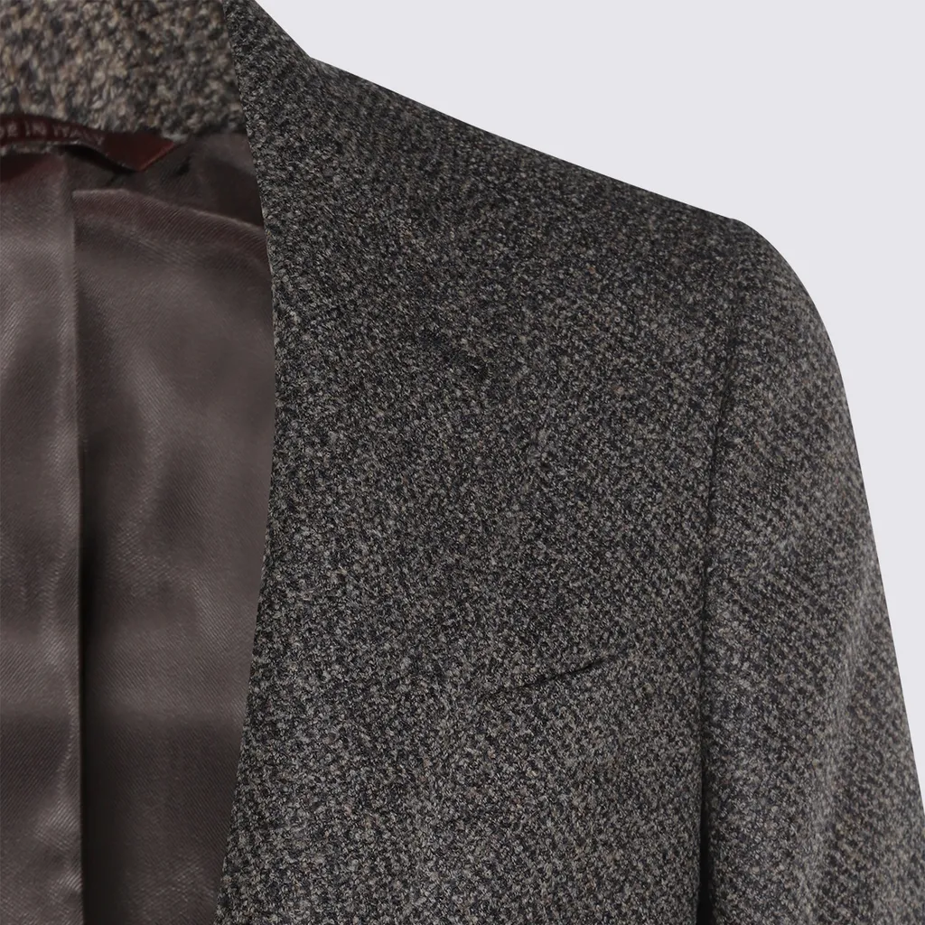 Two-Button Single-Breasted Blazer