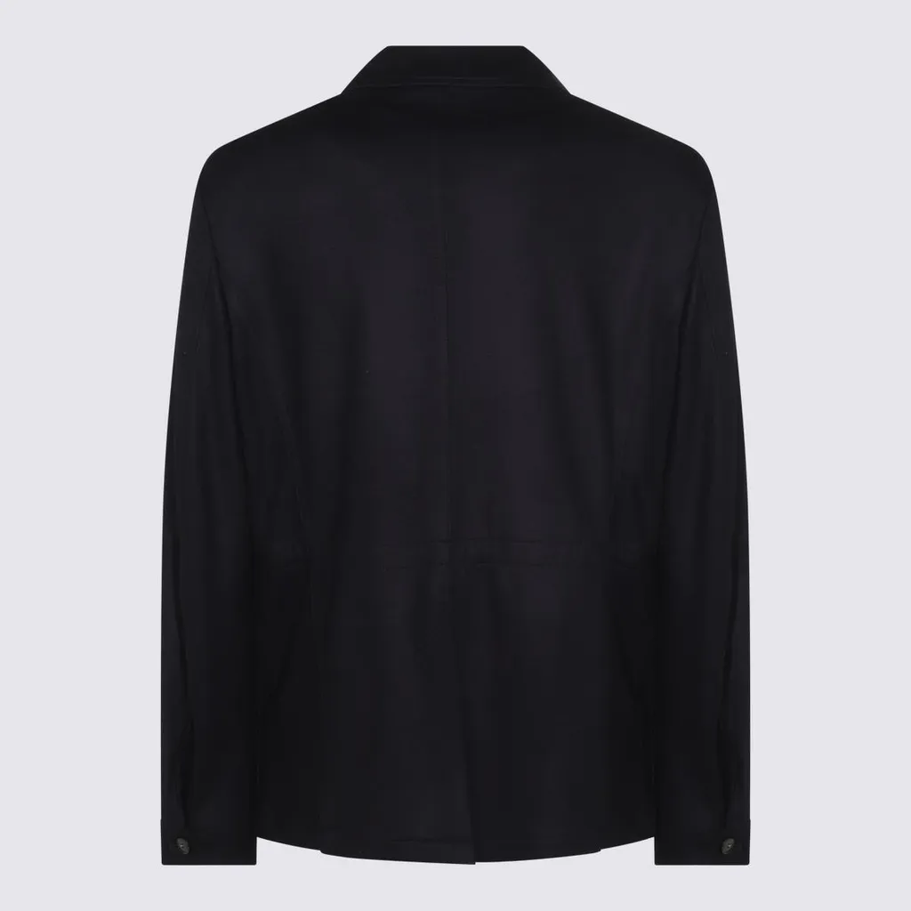 Flap-Pocket Blazer