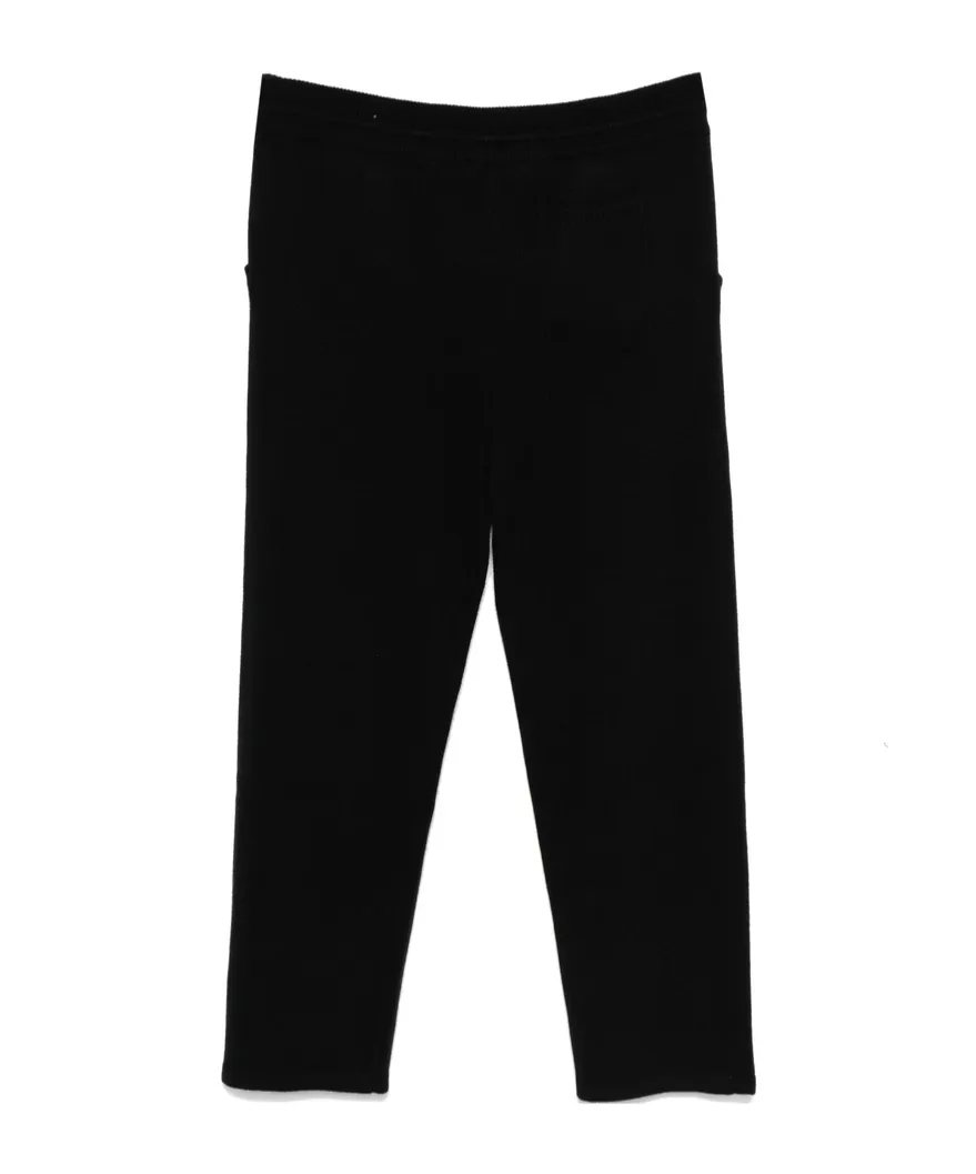 Wool-Blend Straight-Leg Trousers