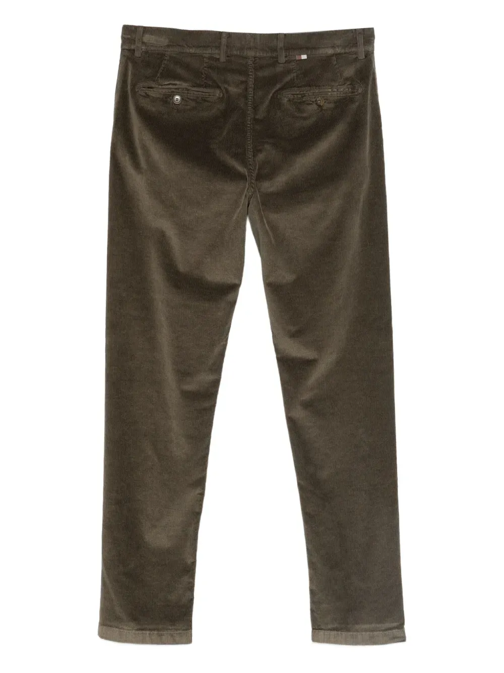 Corduroy Straight-Leg Trousers