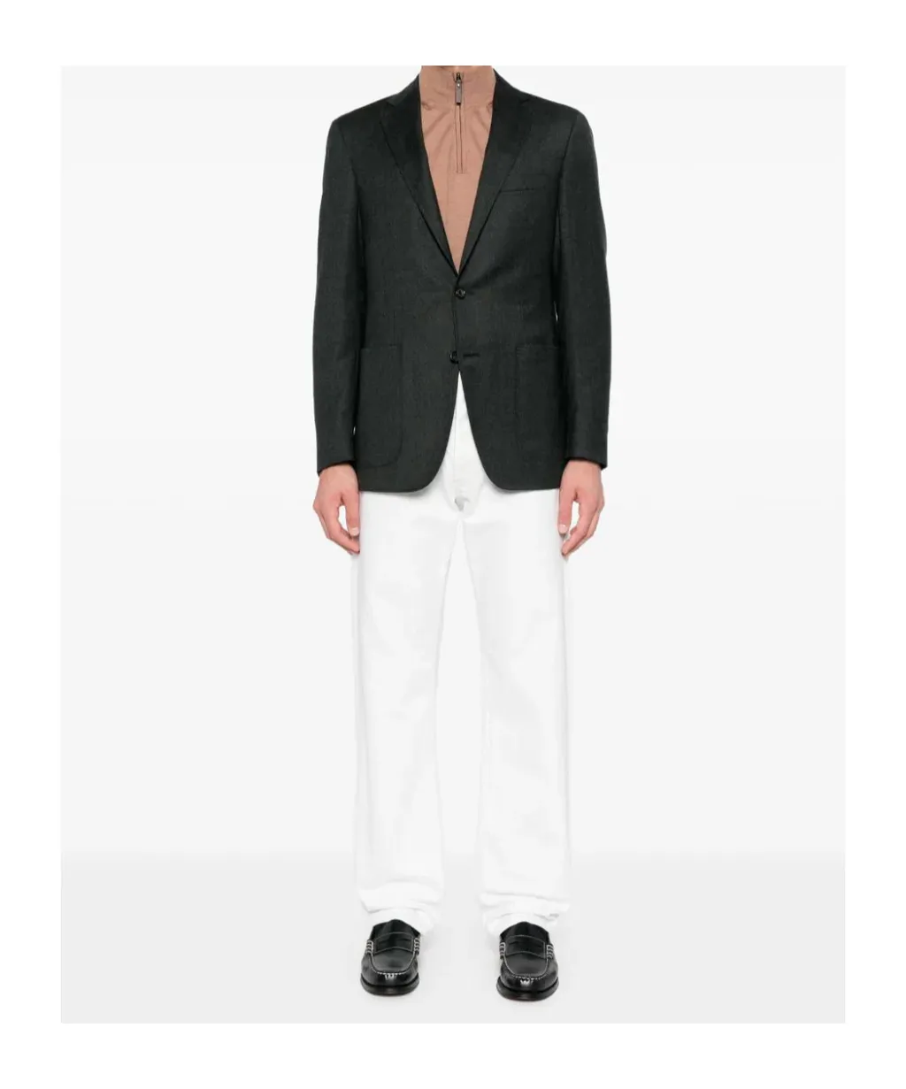 Long-Sleeved Suit Jacket