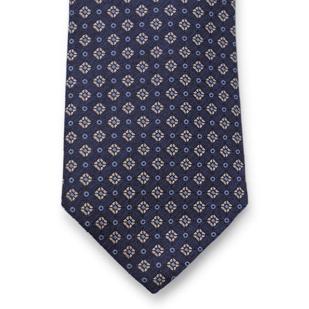 Geometric-Pattern Tie