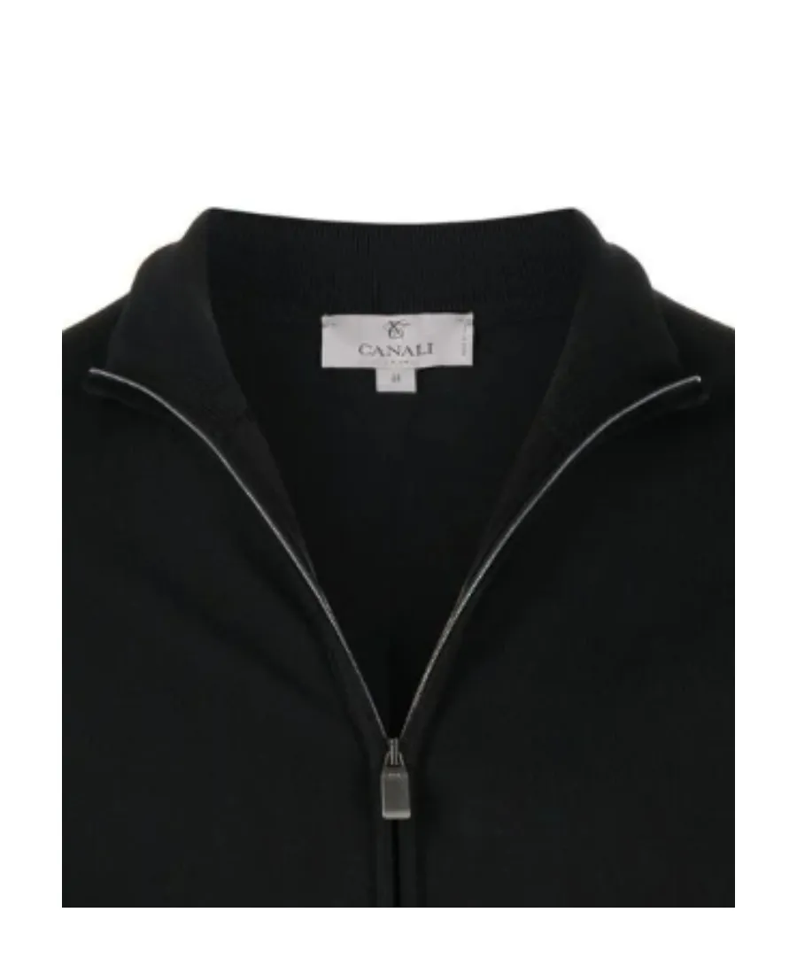 Funnel Neck Zip-Up Jumper