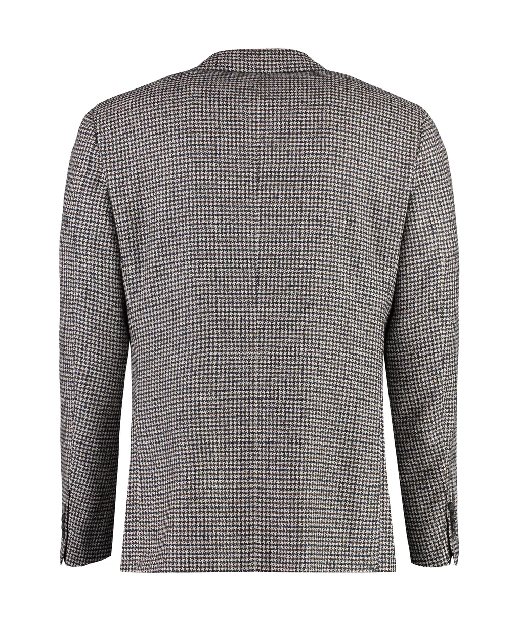 Houndstooth Blazer Jacket