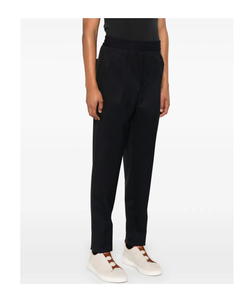 Rib Waist Trousers