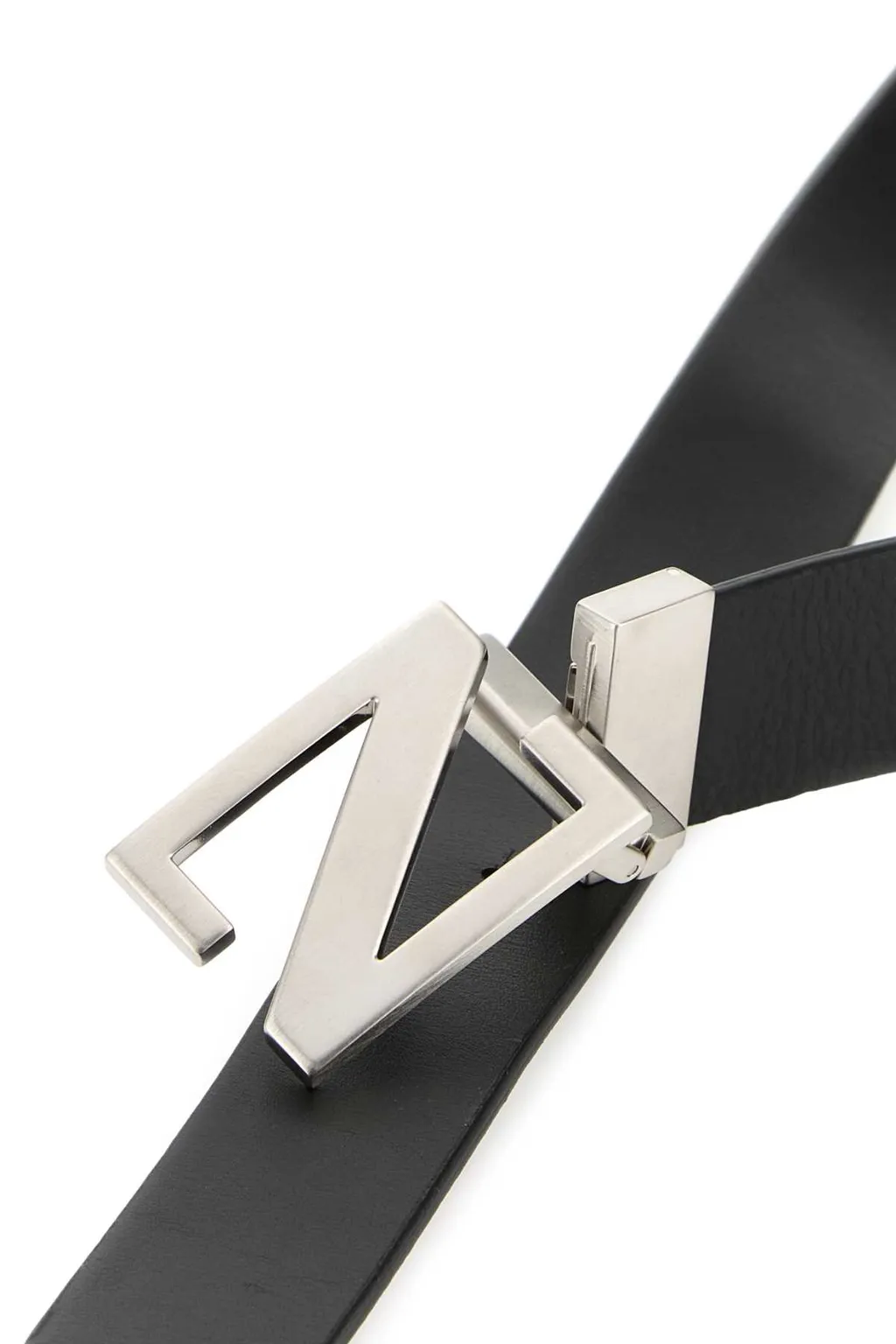 Logo Plaque Buckle Belt
