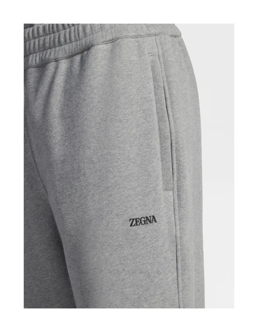Logo-Print Cotton Track Pants