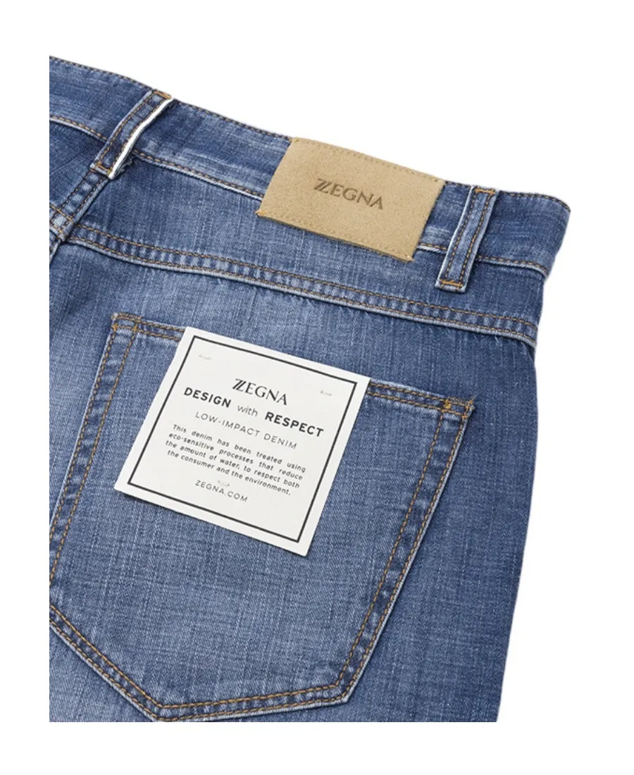 Middle Waist Straight Tube Jeans