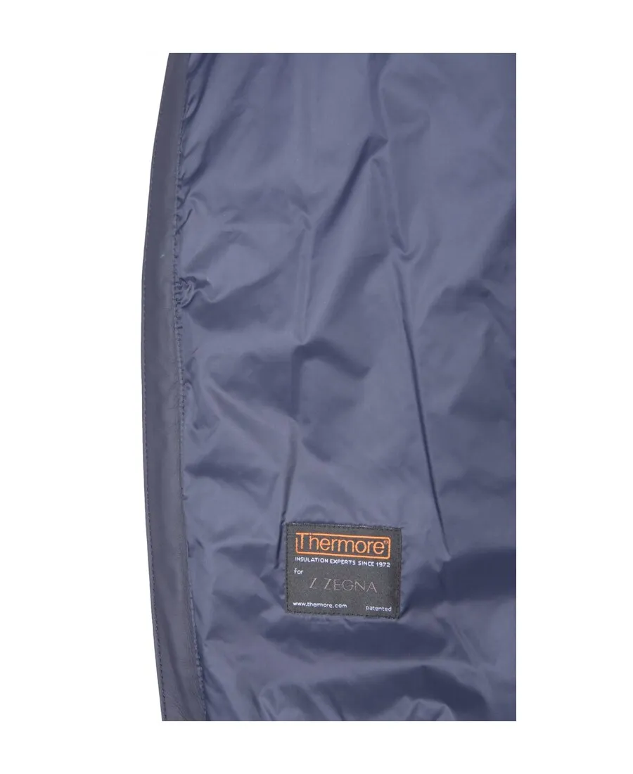 Hooded Zipper Down Jacket