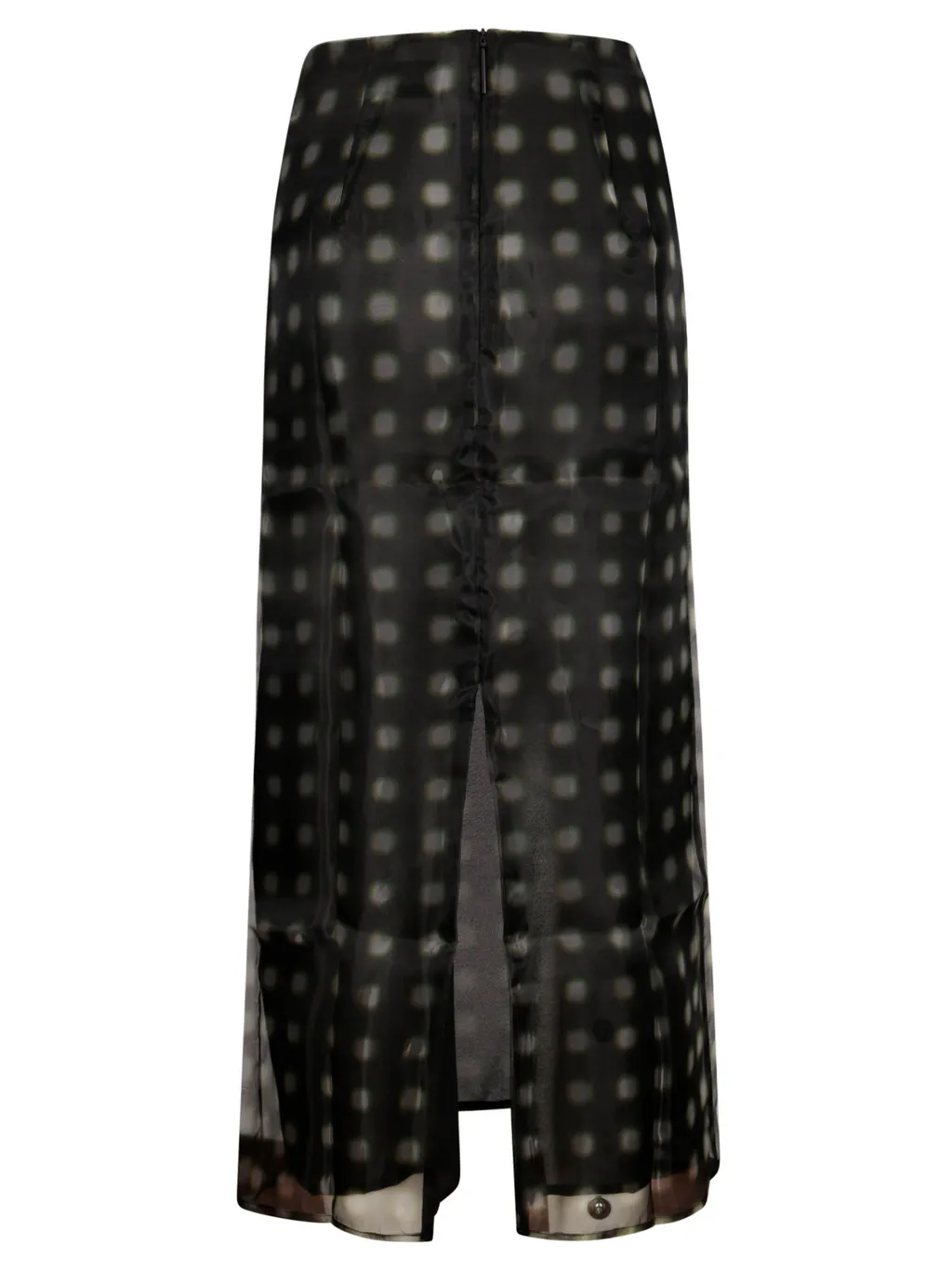 Patterned Printed Skirt