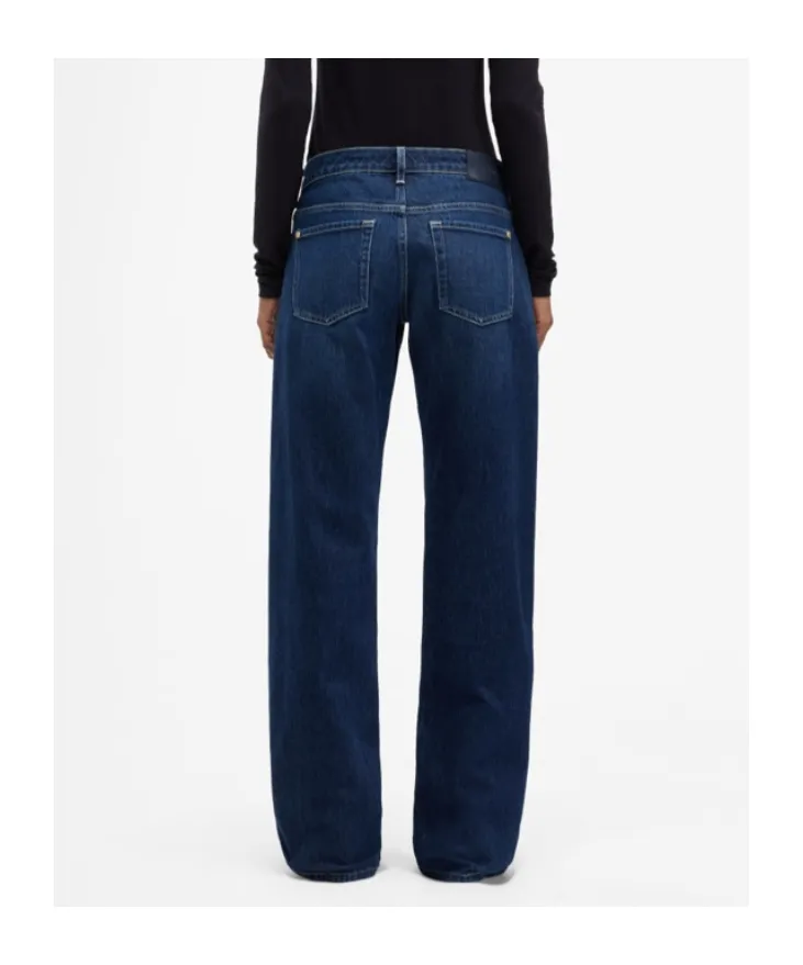 Low Waist Straight Jeans