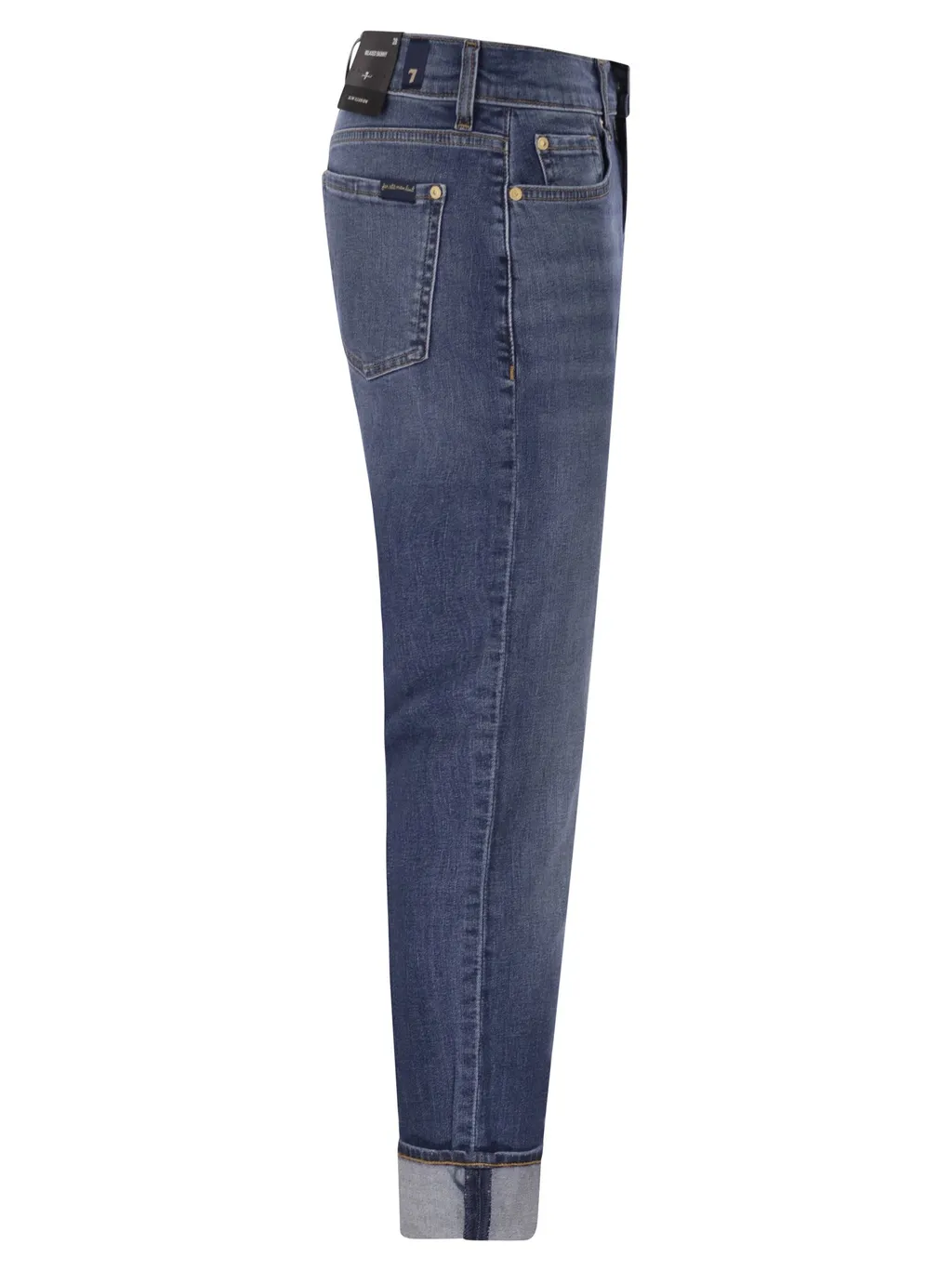 Relaxed Skinny Boyfriend Jeans