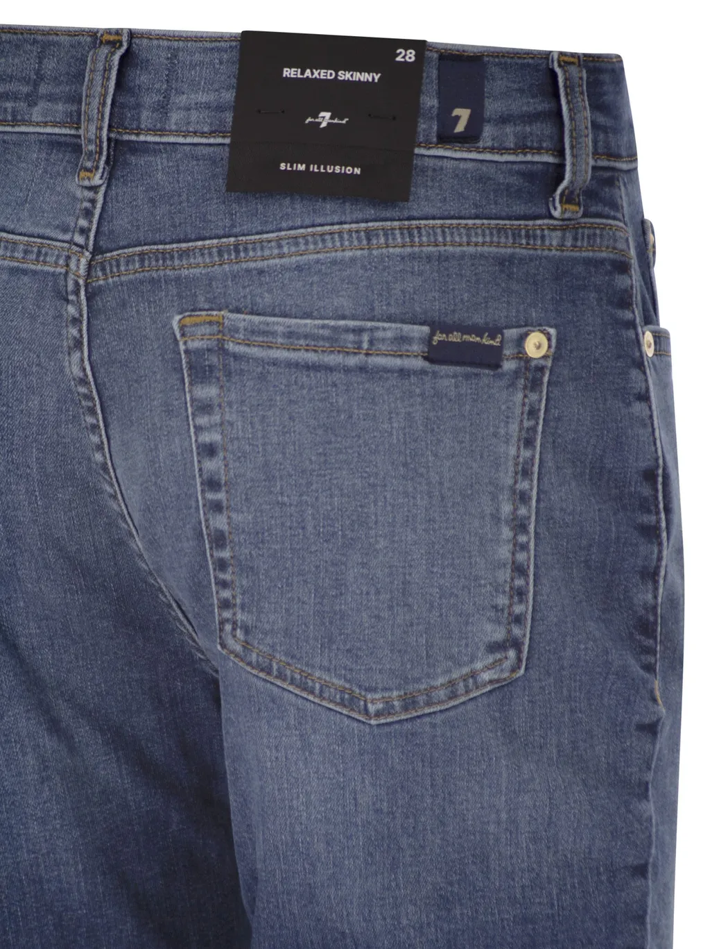 Relaxed Skinny Boyfriend Jeans