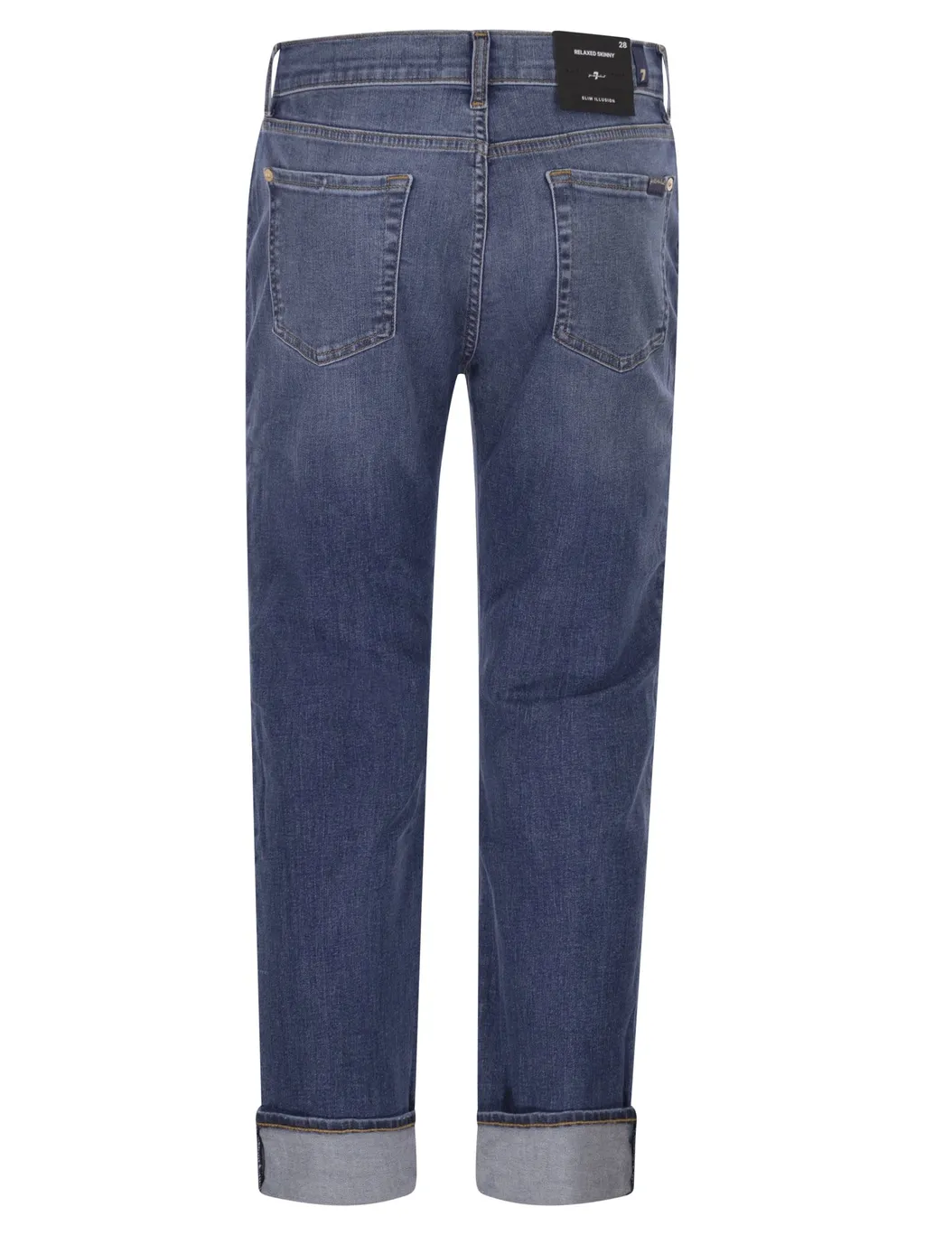 Relaxed Skinny Boyfriend Jeans