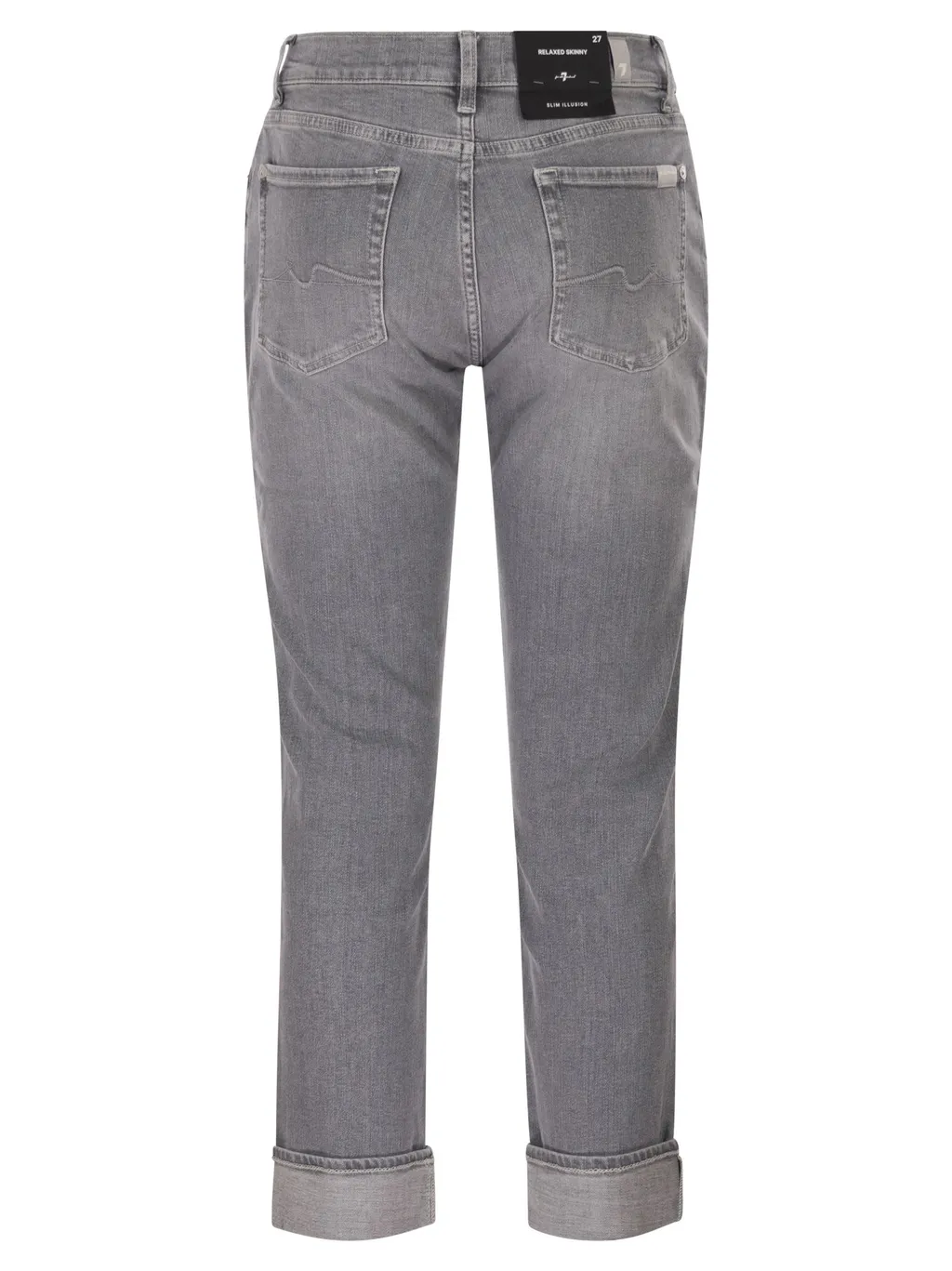 Relaxed Skinny Boyfriend Jeans