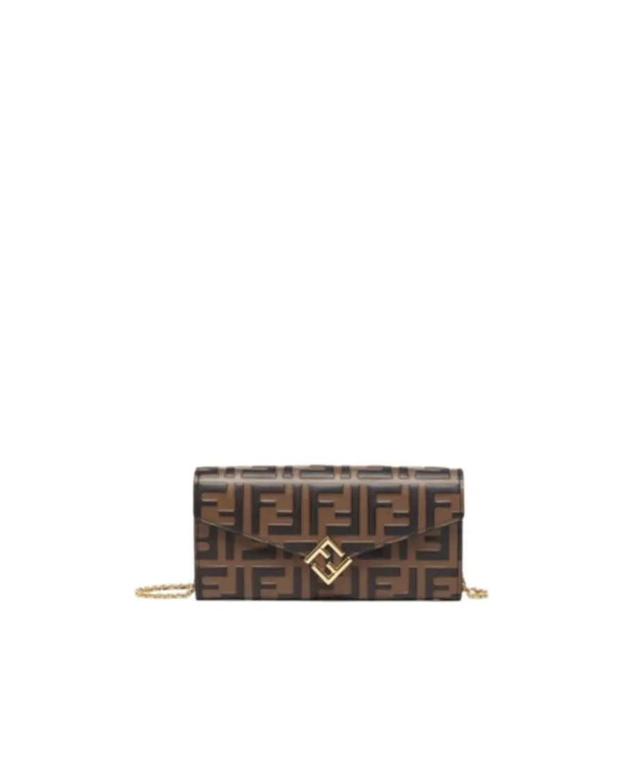 Ff Diamonds Continental Chained Wallet